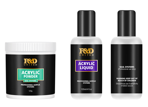 P&D Nail Acrylic Powder and Liquid