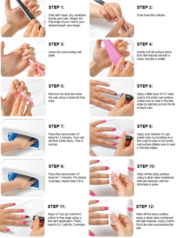 How To Apply The Gel Polish